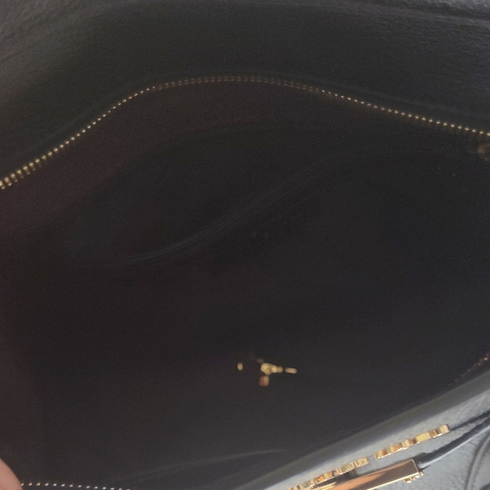 Michael Kors Black Satchel with Gold Hardware - Picture 11 of 13